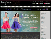 Tablet Screenshot of prettycocktail.com